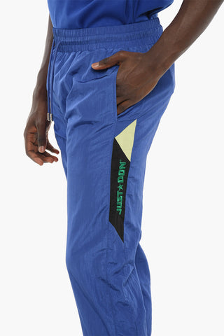 Logo-Side Band Nylon Joggers