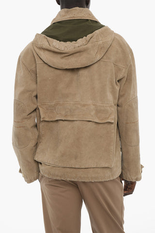 Piquet Cotton J-SHANK Jacket with Removable Hood