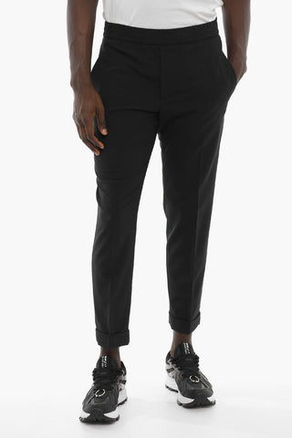 Pantaloni Slim Fit a Vita Bassa