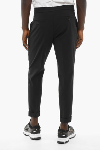 Pantaloni Slim Fit a Vita Bassa