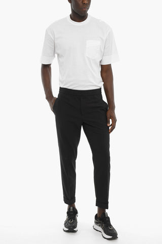 Pantaloni Slim Fit a Vita Bassa