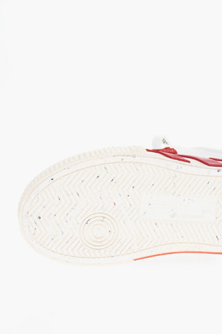 Sneakers VULCANIZED in Canvas con Dettagli a Contrasto