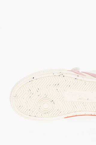 Canvas VULCANIZED Sneakers with Touch-Strap Closure and Contrasting Details