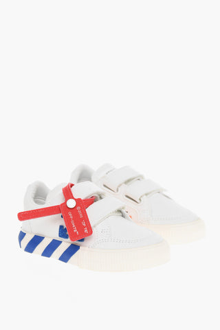 Sneakers Basse VULCANIZED in Cotone con Chiusura in Velcro