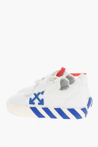 Sneakers Basse VULCANIZED in Cotone con Chiusura in Velcro