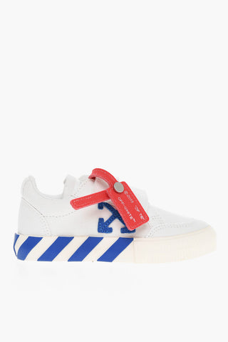 Sneakers Basse VULCANIZED in Cotone con Chiusura in Velcro