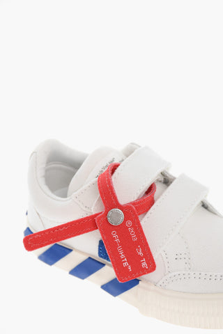 Sneakers Basse VULCANIZED in Cotone con Chiusura in Velcro