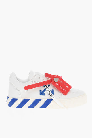 Sneakers VULCANIZED in Canvas con Dettagli a Contrasto