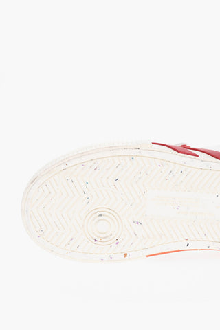 Canvas VULCANIZED Sneakers with Touch-Strap Closure and Contrasting Details