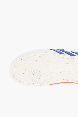 Cotton VULCANIZED Low-Top Sneakers with Suede Detail
