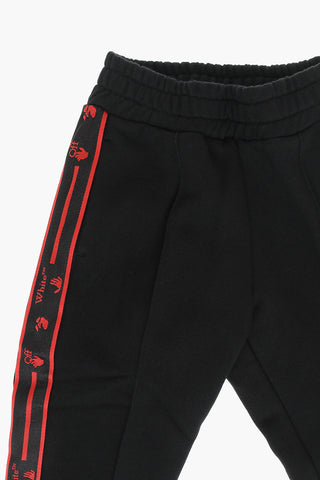 Joggers with Logoed Side Bands