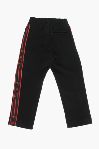 Joggers with Logoed Side Bands