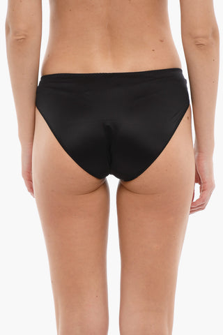 Solid Color FLORA Slip With Laces Details
