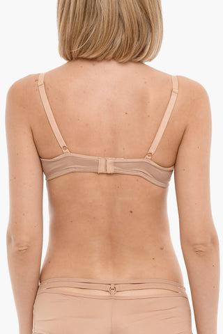 Solid Color CLOSSY Bra with Cut-Out Details