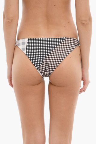 Slip Bikini a Quadri Gingham