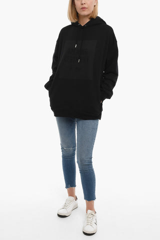 Felpa in Cotone Felapto BOX LOGO con Cappuccio