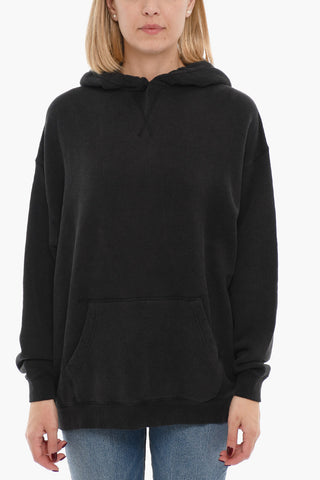 Felpa hoodie Oversize con Tasca a Toppa