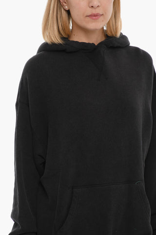 Felpa hoodie Oversize con Tasca a Toppa