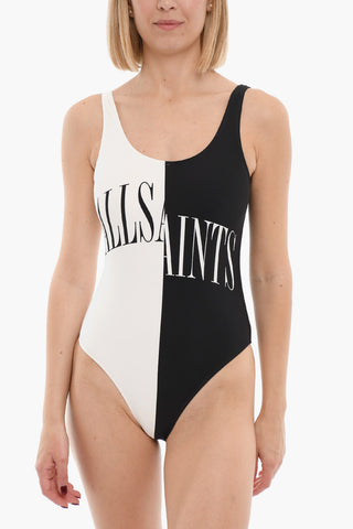 MIA Two-Tone One-piece MIA Swimsuit With Open on the back 