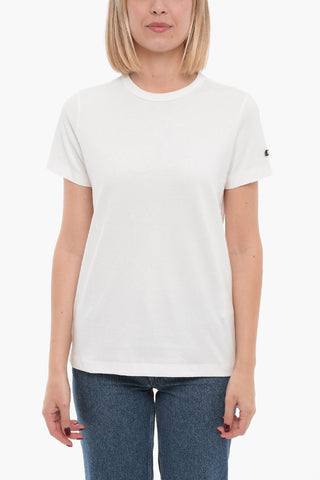 Solid Color Crew-neck T-Shirt