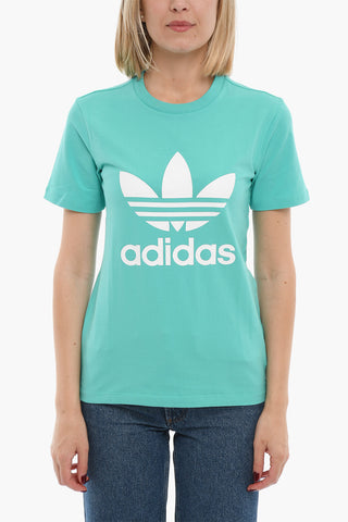 Maxi Logo Printed Crew-neck T-Shirt