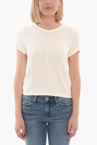 T-Shirt Girocollo in Modal