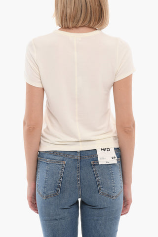 T-Shirt Girocollo in Modal