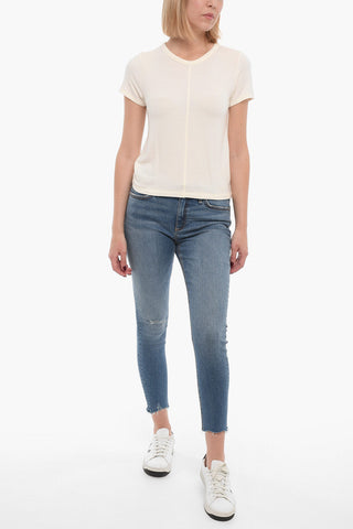T-Shirt Girocollo in Modal