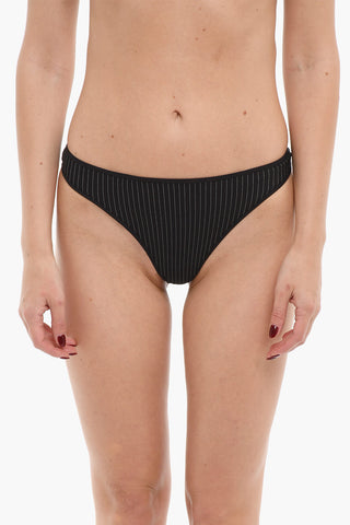 Pinstriped Thong