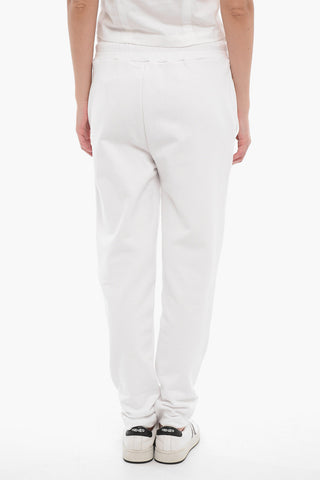 LOVE Brushed Cotton Joggers with Contrasting Logo