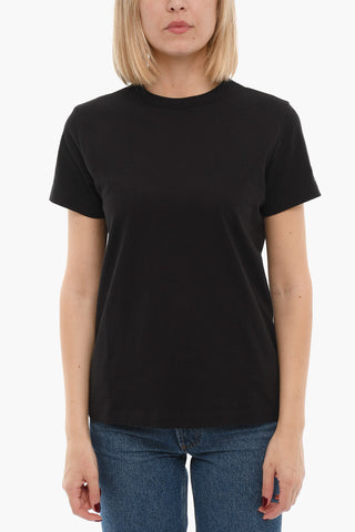 Solid Color Crew-neck T-Shirt