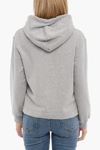 Hoodie with Lace Print