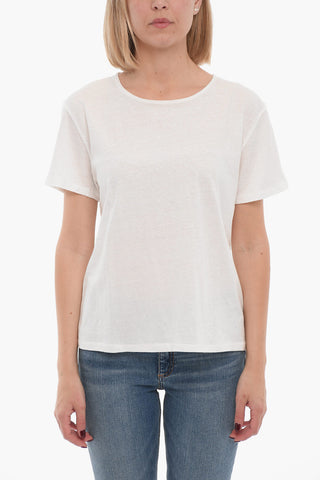 Solid Color Crew-neck T-Shirt