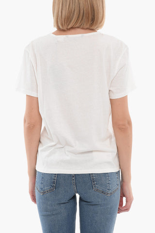 Solid Color Crew-neck T-Shirt
