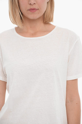 Solid Color Crew-neck T-Shirt