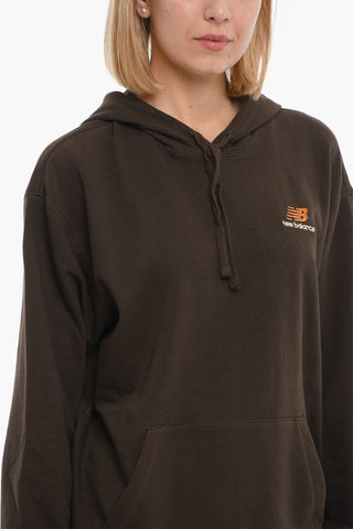 Felpa hoodie Oversize con Tasca a Toppa
