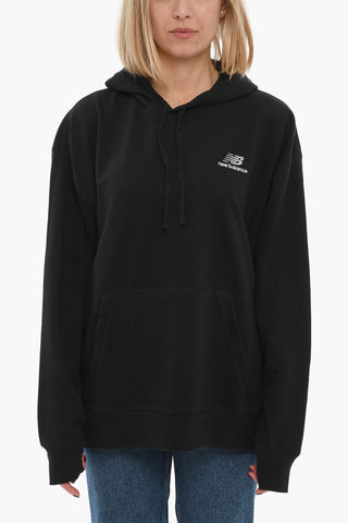 Felpa hoodie Oversize con Tasca a Toppa