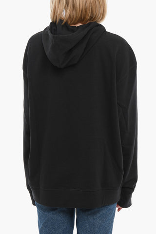 Felpa hoodie Oversize con Tasca a Toppa