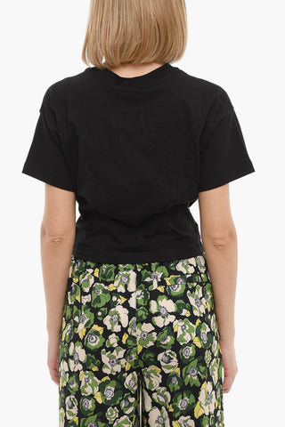 Solid Color Crew-neck T-Shirt