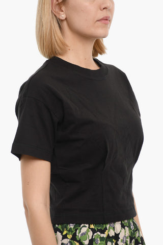 Solid Color Crew-neck T-Shirt