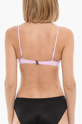 Triangle FALABELLA Bikini Top with Chain Details