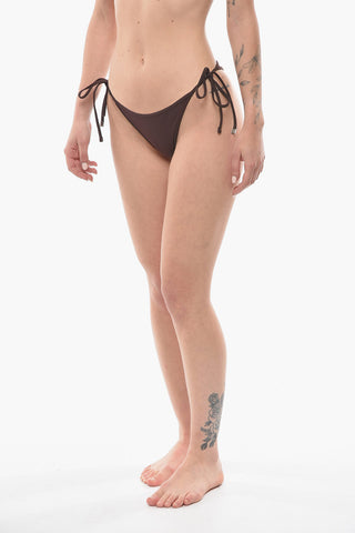 Side Laces COFFEE Bikini Slip