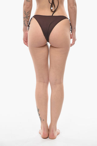 Side Laces COFFEE Bikini Slip