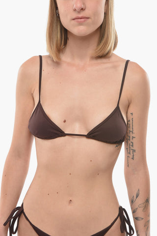 Top Bikini COFFEE a Triangolo