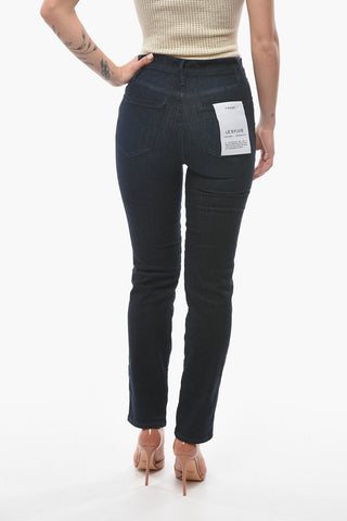 Jeans A Gamba Dritta LES SYLVIE e Vita Alta 16,5cm