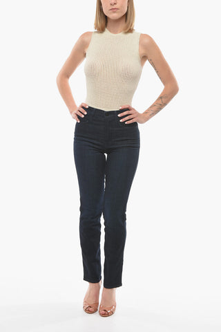 Jeans A Gamba Dritta LES SYLVIE e Vita Alta 16,5cm