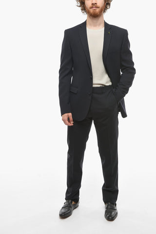 CC COLLECTION Half-lined RESET Blazer with Pied de Poule Pattern