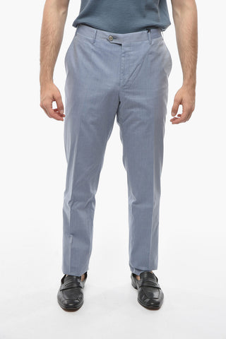 CC COLLECTION RIGHT Chino Trousers with Striped Pattern
