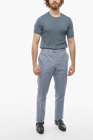 CC COLLECTION RIGHT Chino Trousers with Striped Pattern