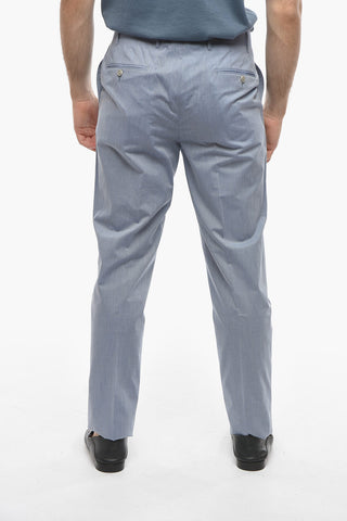 CC COLLECTION RIGHT Chino Trousers with Striped Pattern